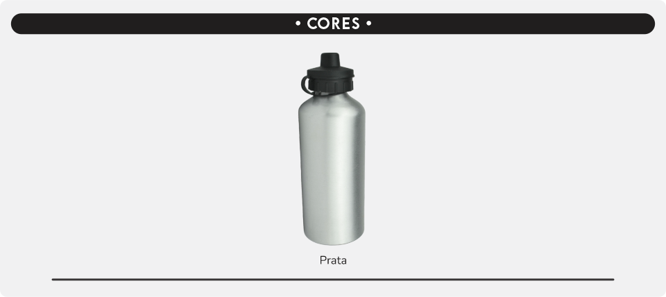 cores disponivel garrafa aluminio aqueeze arata 600 ml tampa dupla loja copos
